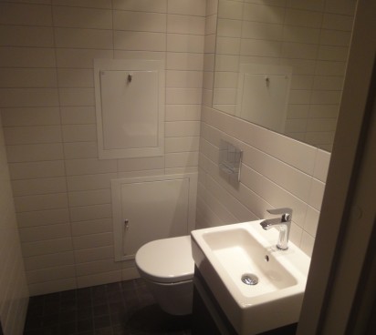 Liten toalett i Södermalm