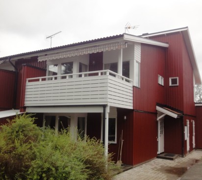Fasadrenovering i Täby